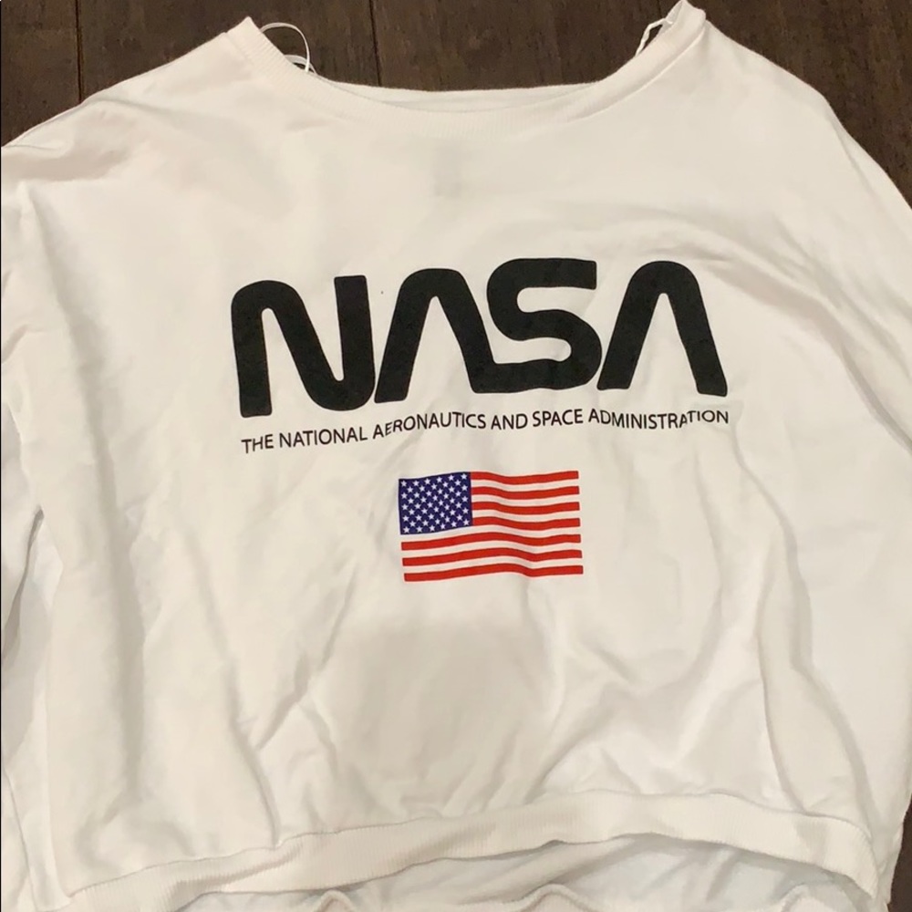 nasa crop top